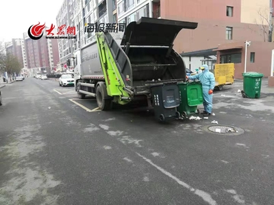 陽光戰“疫”黨旗飄揚，城陽市政投資集團 垃圾清運筑起堅實防線